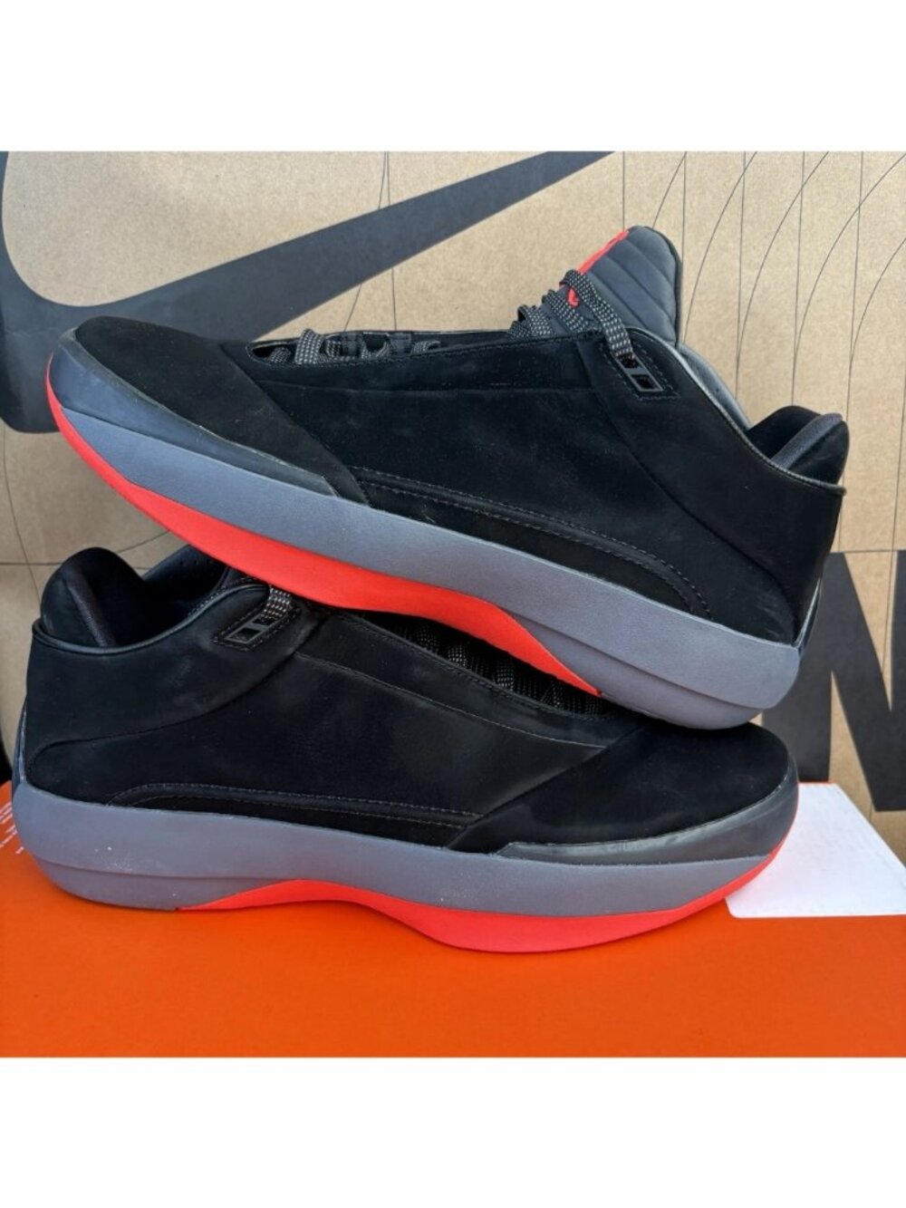 NEW Air Jordan 40 ASW Black Infrared Grey IQ4092-001 Men’s Size 9.5 - Picture 2 of 8